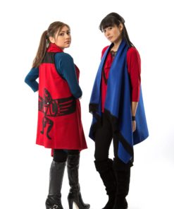 Alternative view of Blanket Vest (large crest)