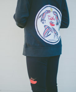 Alternative view of Tribes Zip-front Hoodie