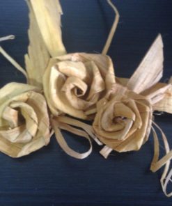 Alternative view of Cedar Rose Pin